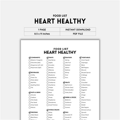 Heart Healthy, Heart Health, Heart Disease, Food List, Cardiac Diet, Grocery List, Shopping List ...