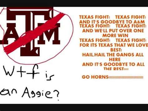 Texas Fight Song - YouTube