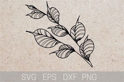 Leaf Tattoo Stencil, Leaf Tattoo SVG Graphic by tattooworker · Creative Fabrica