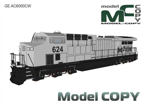 GE AC6000CW - 3D Model - 15418 - Model COPY - Default