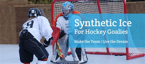 Best Synthetic Ice for Goalies & Goalie Creases | SmartRink