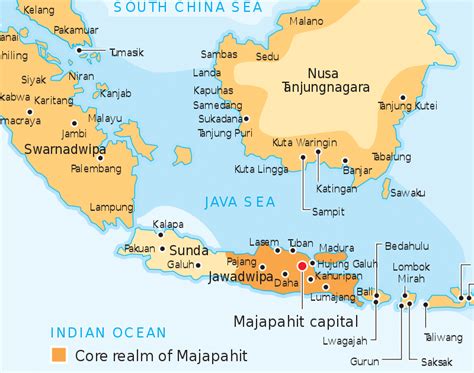 Map Of Majapahit Kingdom In Indonesia - vrogue.co