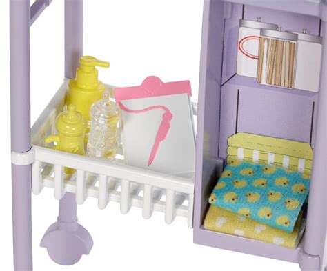 Barbie Doll Baby Doctor Play Set with Two Patients - Affordable ...