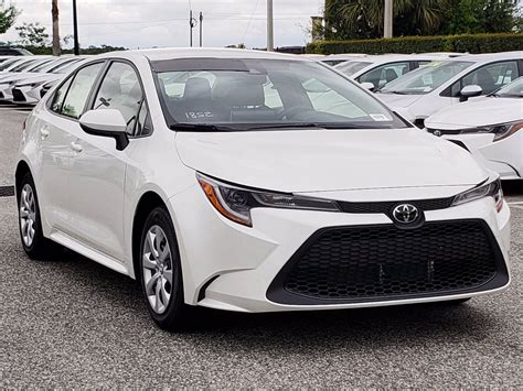 New 2021 Toyota Corolla LE 4dr Car in Orlando #1180016 | Toyota of Orlando