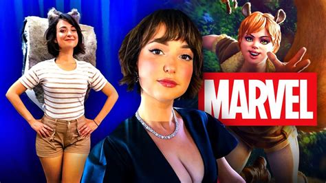 Milana Vayntrub Reveals New Photos of Her Official Marvel Squirrel Girl Costume : r/DisneyNewsfeed