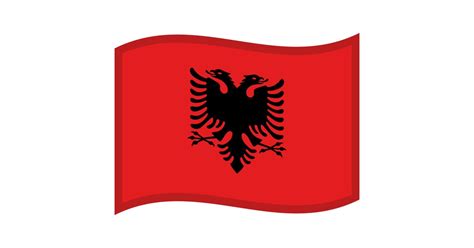 🇦🇱 Bandera: Albania Emoji