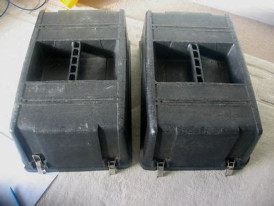 BOSE 802 SERIES 1 2 OR 3 PANARAY SPEAKER LIDS PAIR WELL USED BUT ALL CATCHES | #426045615