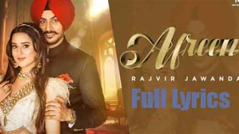 Afreen Lyrics in English by Rajvir Jawanda