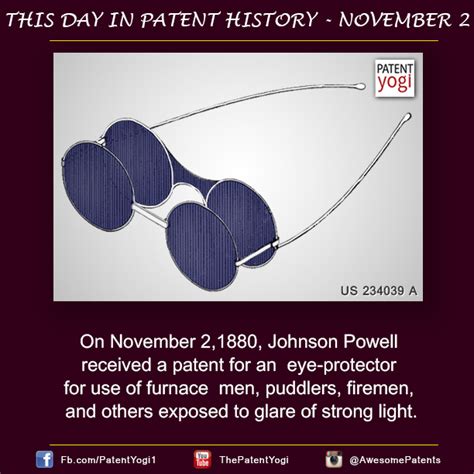 This Day in Patent History - On November 2,1880, Johnson Powell ...