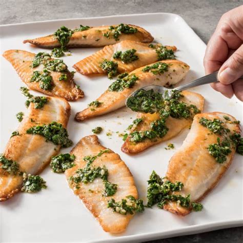 Sautéed Tilapia with Cilantro Chimichurri | Cook's Illustrated Recipe