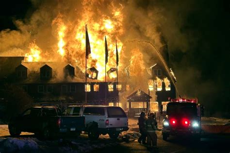 Fire consumes historic Lutsen Lodge but owners vowing to rebuild