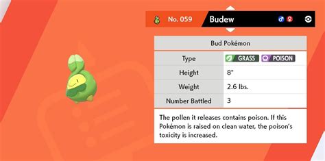 Budew Evolution Chart