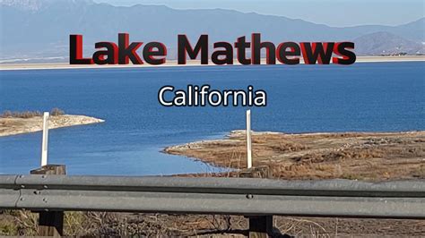 Lake Mathews #4kvideo - YouTube