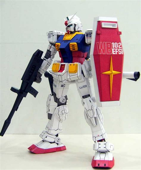 [Free Template] RX 78-2 Gundam Papercraft ver. Juancho Aran - Brian ...