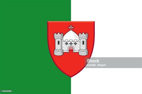 Flag Of Limerick City In Munster Of Ireland Stock Illustration - Download Image Now - Allegory ...