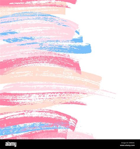 Colorful paint brush strokes background Stock Photo - Alamy