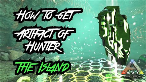 ARK Survival Evolved - How to Get The Hunter Artifact in Island Map #ARK - YouTube