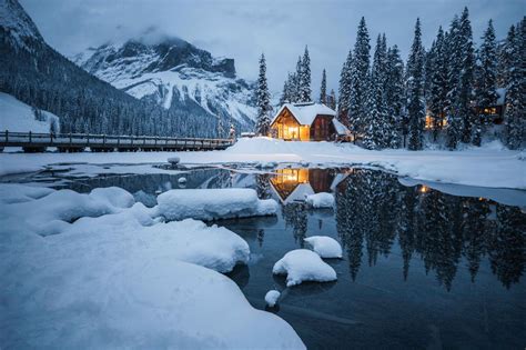 Canadian Rockies in Winter Emerald Lake Lodge Canada Travel, Travel Usa ...