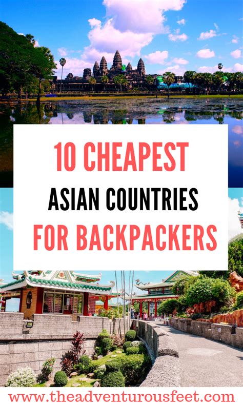 23 Cheapest Asian Countries To Visit This Year - The Adventurous Feet