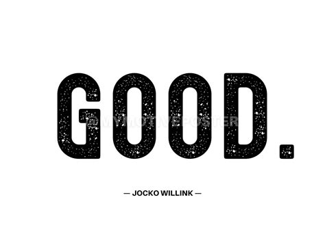 Jocko Willink GOOD Digital Printable Art Poster Simple Minimalist ...