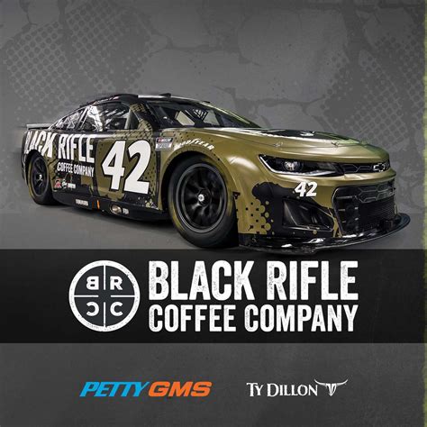 Black Rifle Coffee Company Announces Multi-Race Partnership with Ty Dillon and Petty GMS — Petty GMS