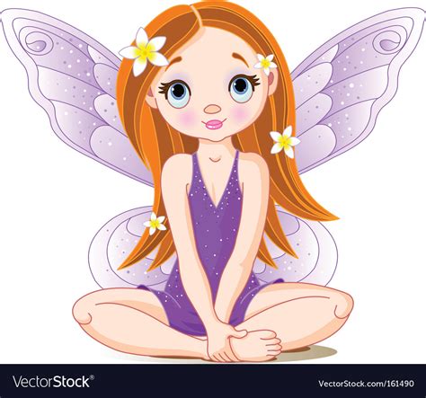 Cartoon fairy vector by Dazdraperma - Image #161490 - VectorStock