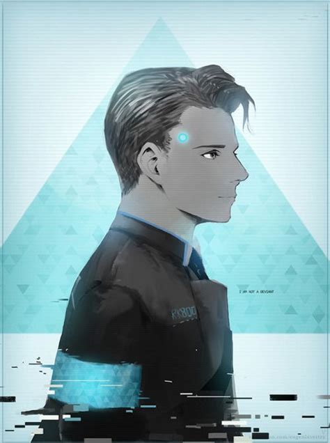 Connor from “Detroit Become Human”. fan art. | Detroit become human ...