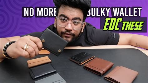 My Favourite Slim Wallets for Minimalists : EDC Upgrade (2024) - YouTube