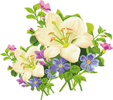 easter flowers - Clip Art Library