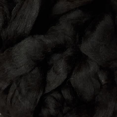 alpaca - various: baby black: 1gm - Fibres - The Handweavers Studio