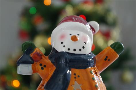 snowman, figurine, christmas Wallpaper, HD Holidays 4K Wallpapers ...