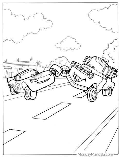 Cars Mator Coloring Pages