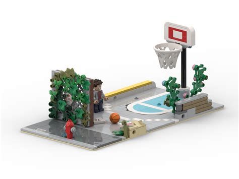 LEGO MOC The Alley Basketball Court by Heibrock | Rebrickable - Build ...