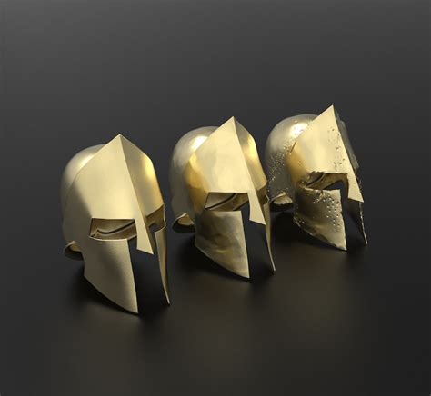 300 Spartan Helmets 3D Print Files STL - Etsy