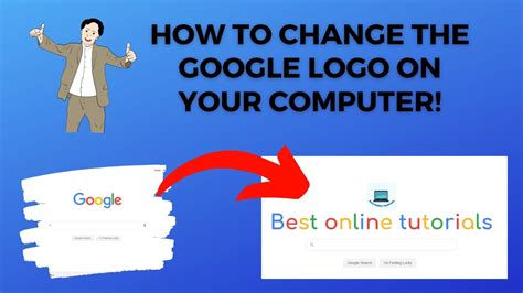 How to change the google logo to your own custom logo (Easy 2024) - YouTube