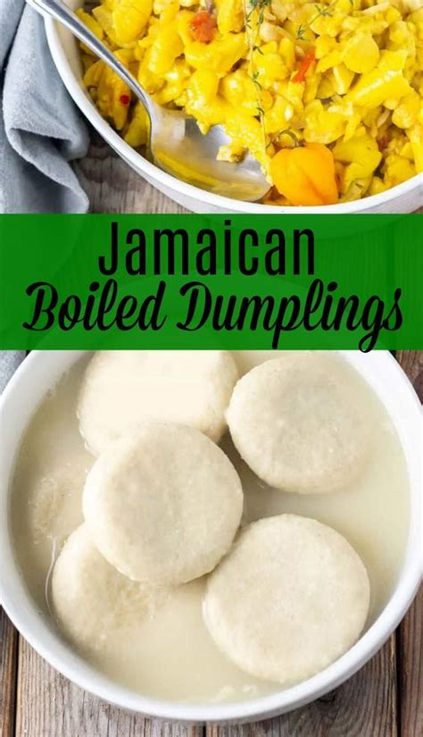 Jamaican Boiled Dumplings | Jamaican recipes, Caribbean recipes, Vegetarian recipes