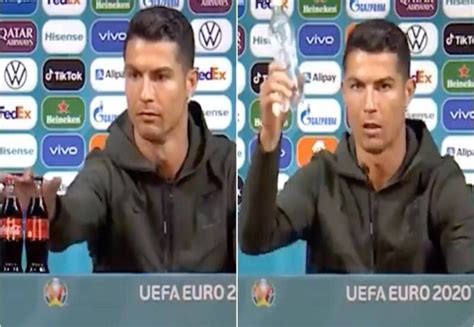 EURO 2020: Coca-Cola responds after Cristiano Ronaldo gesture leaves ...