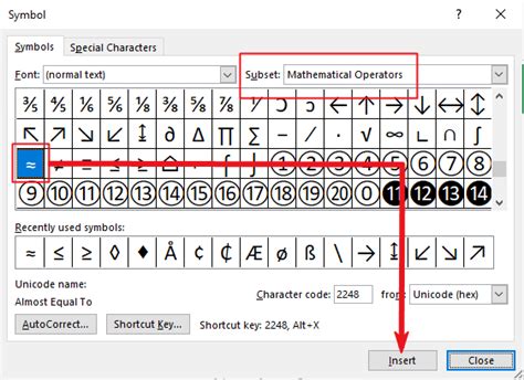 Type Approximately Equal To Symbol In Word/Excel (On Keyboard) - How to ...