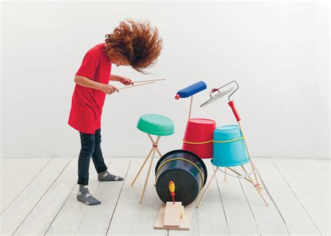 DIY Drum Kit for Kids// Lunch Lady Magazine - Hello Lunch Lady