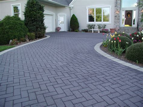 Diagonal Herringbone with borders | Driveway Impressions spe… | Flickr