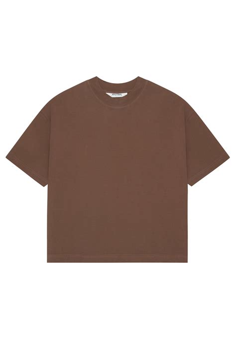 about:blank | mock neck oversized brown t-shirt | Shirts, Brown tshirt ...