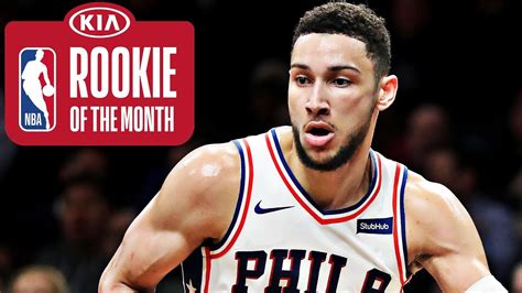 Ben Simmons | Rookie of the Month | January 2018 - YouTube