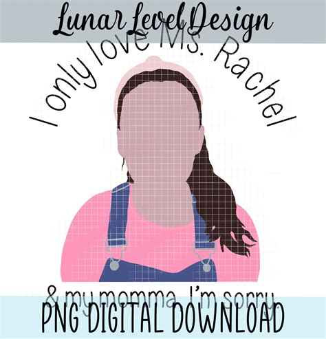 Ms. Rachel Png-songs for Littles-children Designs Png-digital - Etsy