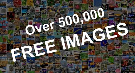 Over 500,000 Free Images on Pixabay