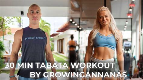 "30 MIN KILLER HIIT TABATA WORKOUT" [No Repeat] By Growingannanas - YouTube