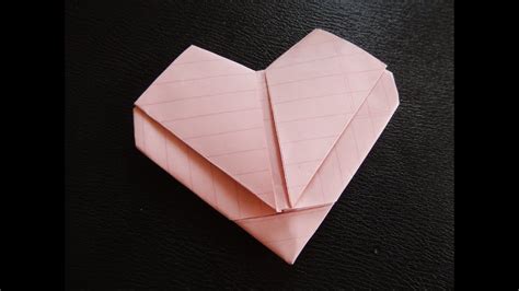 Origami ideas: Steps On How To Make A Origami Heart