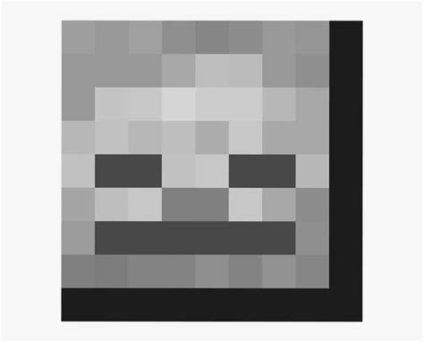 Minecraft Skeleton Head Item, HD Png Download , Transparent Png Image - PNGitem