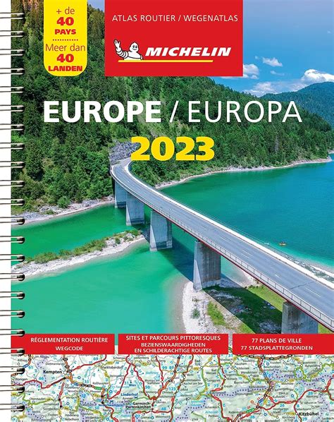 Amazon.com: Atlas Europe 2023 - Atlas Routier et Touristique ...