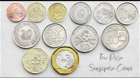 Few Rare Singapore Coins Collection ( Cents & Dollar ) - Complete Set | Singapore ( Singapura ...