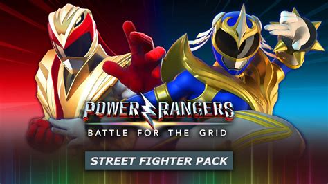 Power Rangers: Battle for the Grid reveals Street Fighter Pack